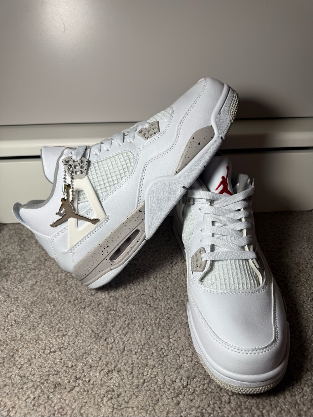 Air Jordan 4 Retro "White Oreo
